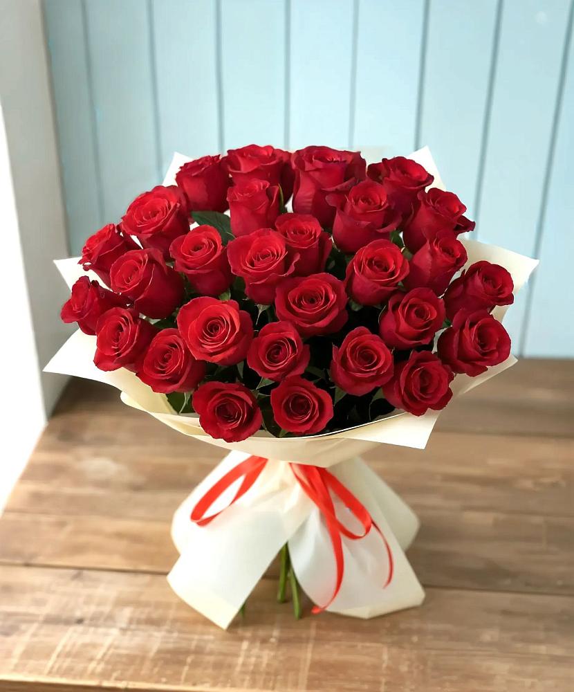 Букет 29 Красных роз в Обильном