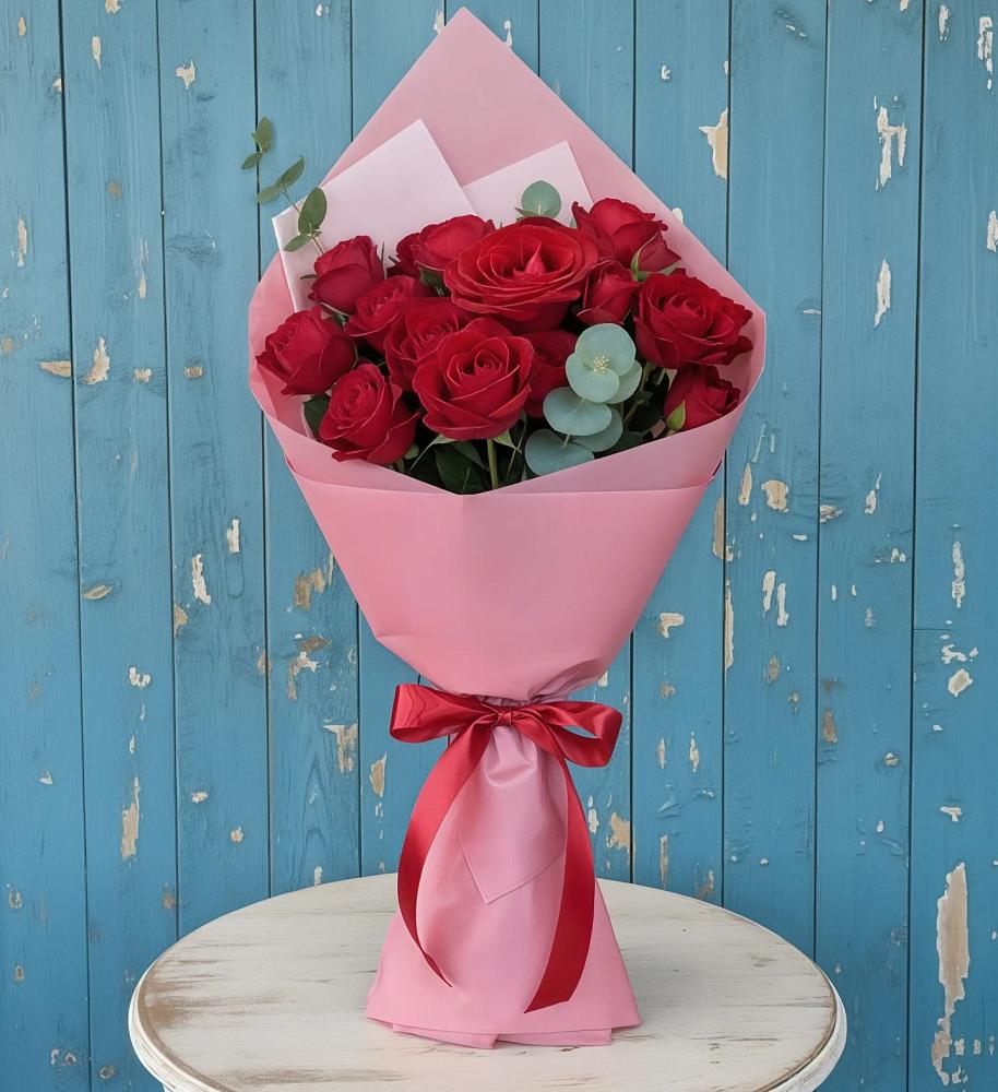 Букет цветов из: Розы в Обильном