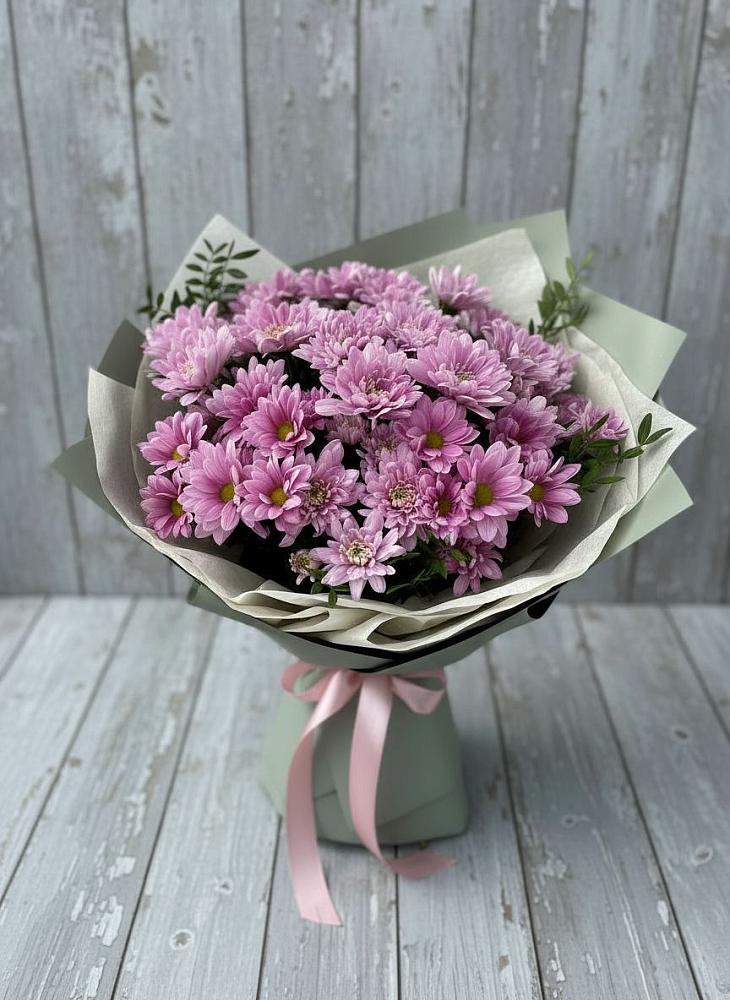 Букет цветов из: Хризантемы в Обильном