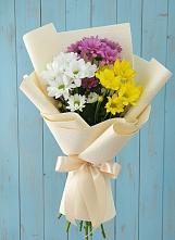Букет цветов из:  Хризантемы в Обильном