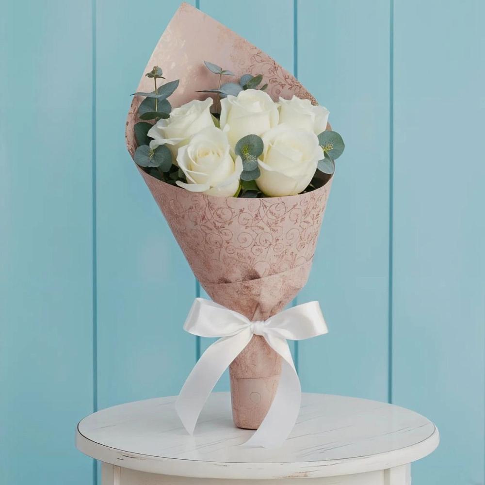 Букет цветов из: Розы в Обильном