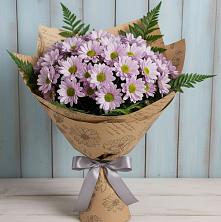 Букет цветов из:  Хризантемы в Обильном