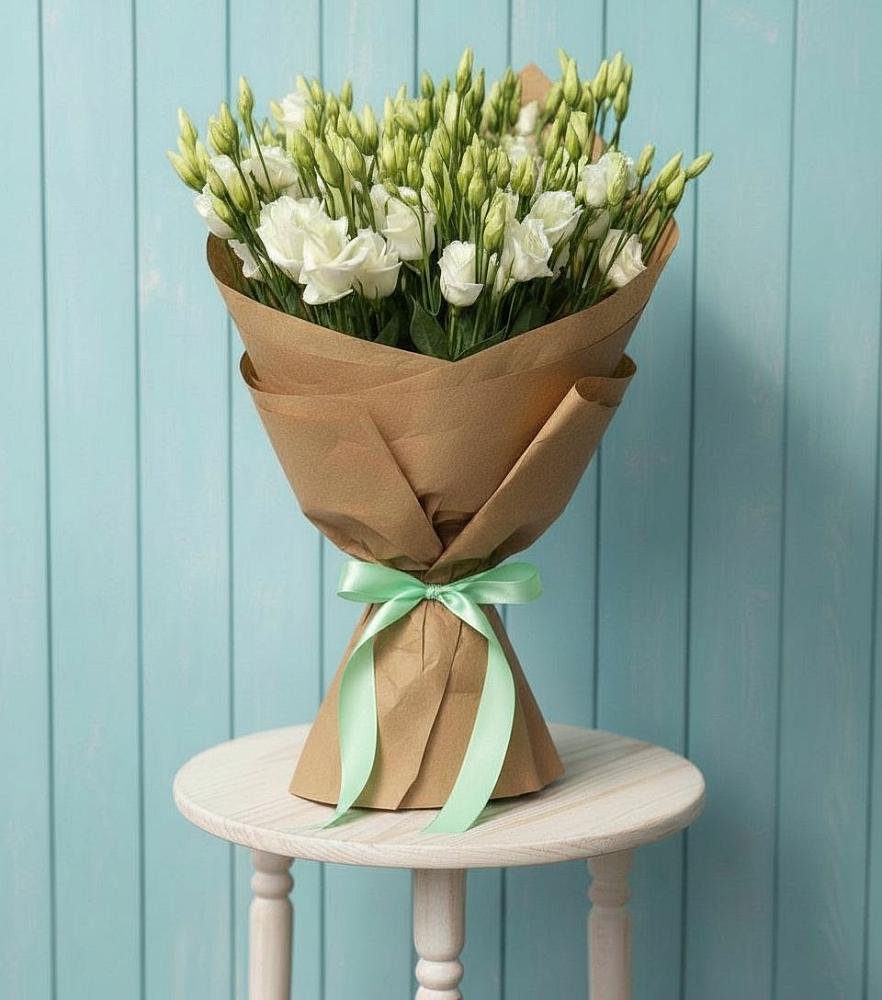 Букет цветов из: Лизиантусы в Обильном