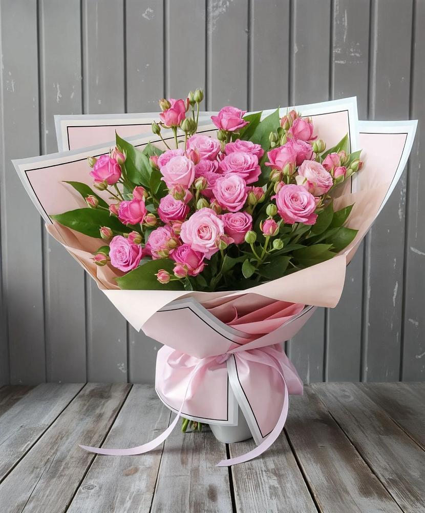 Букет Розовый кустик в Обильном