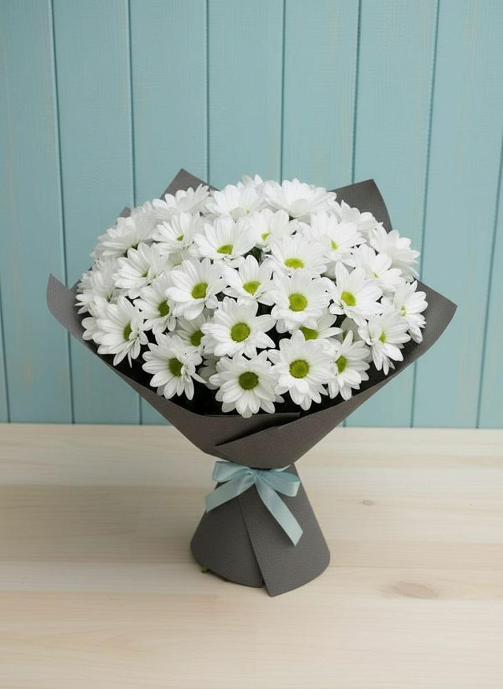 Букет цветов из: Хризантемы в Обильном