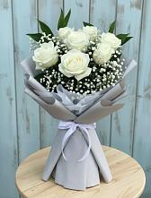 Букет цветов из:  Розы в Обильном