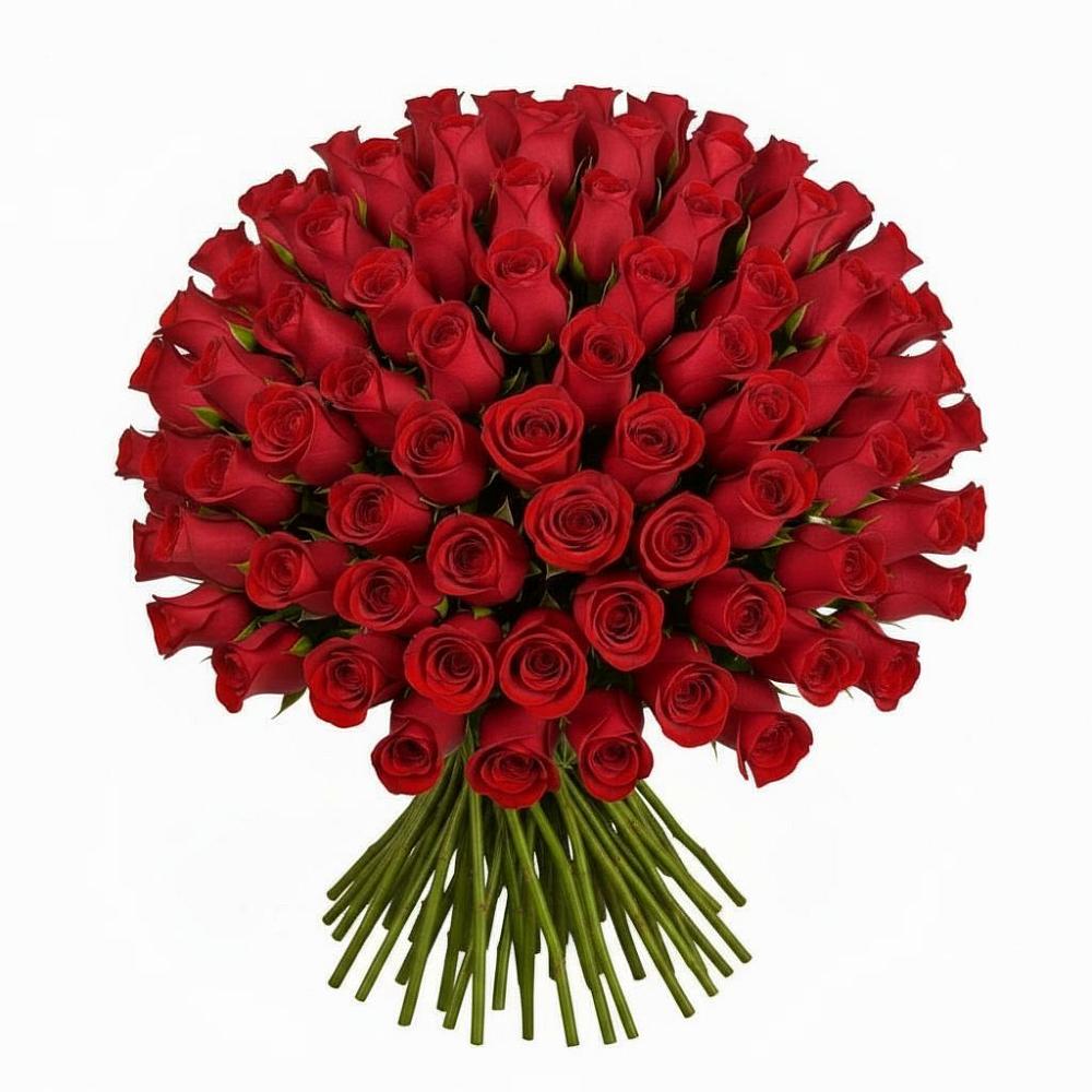 Букет Красные розы Чери Лав в Обильном