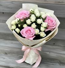 Букет цветов из:  Розы в Обильном