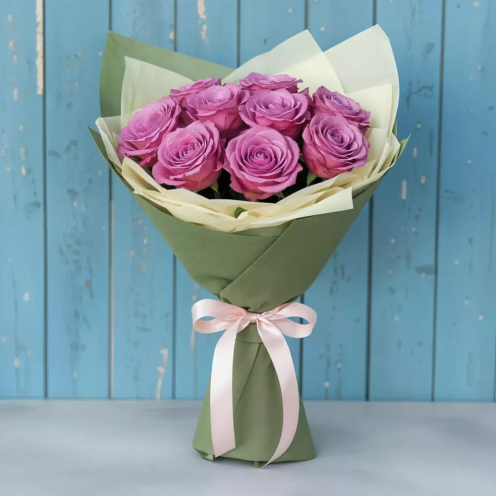 Букет Розы Фёрст Леди в Обильном