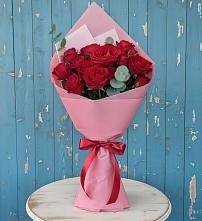 Букет цветов из:  Розы в Обильном