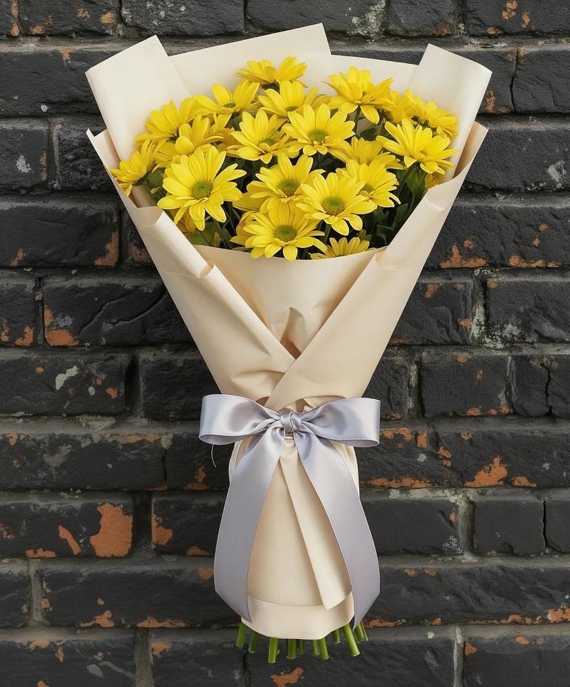Букет цветов из: Хризантемы в Обильном