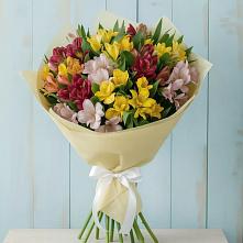 Букет цветов из:  Альстромерии в Обильном