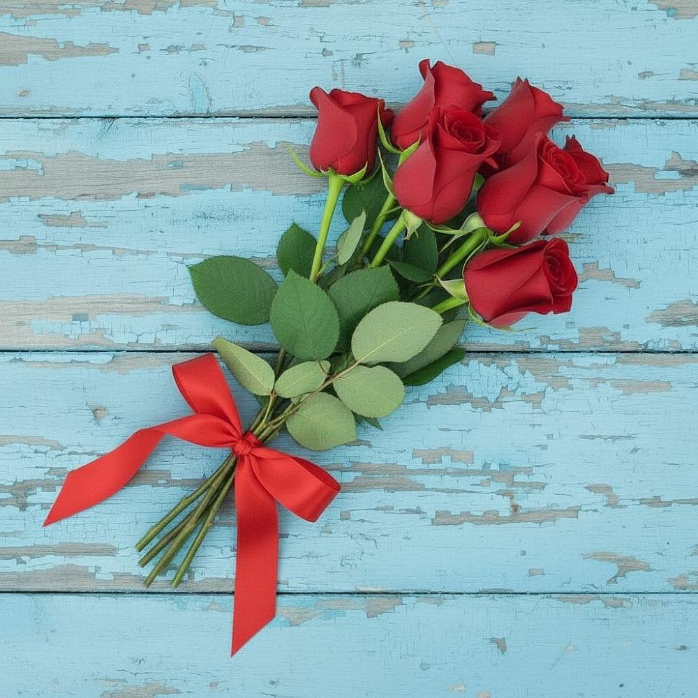Букет Красные розы в Обильном