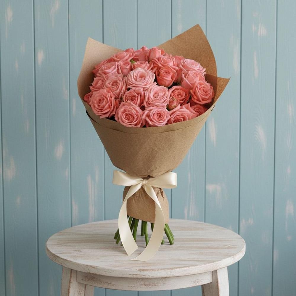 Букет цветов из: Розы в Обильном