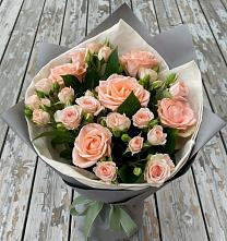 Букет цветов из:  Розы в Обильном