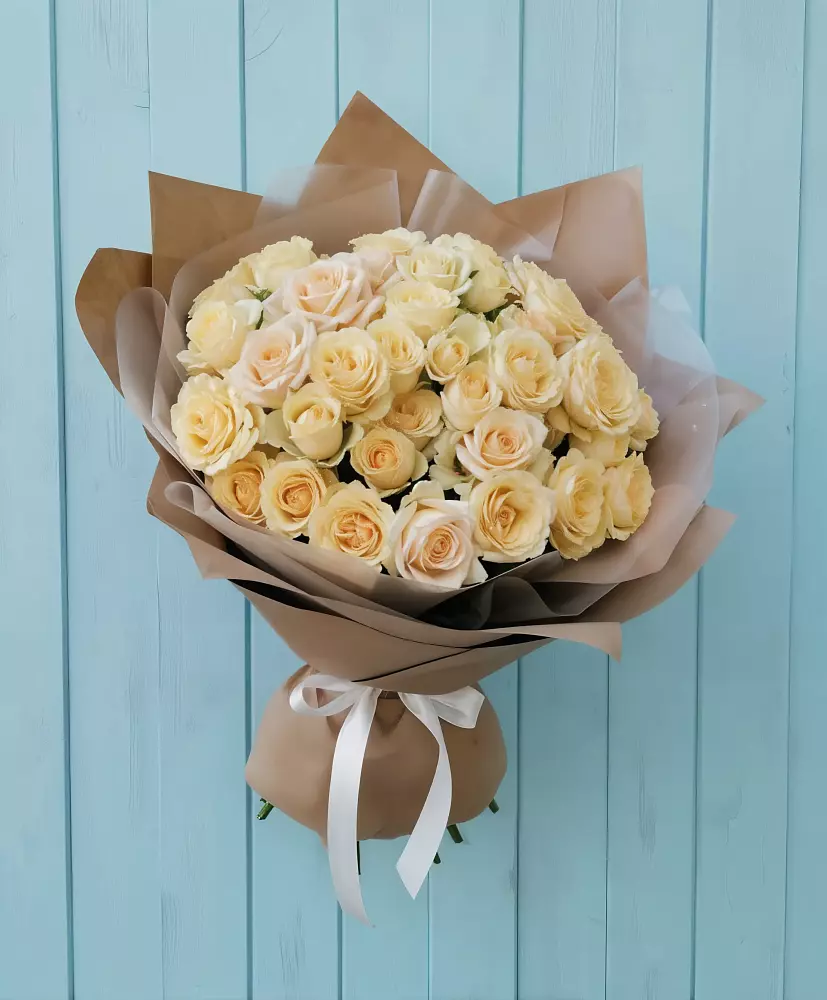 Букет Кремовое облако в Обильном