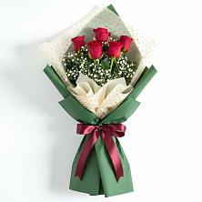 Букет цветов из:  Розы в Обильном